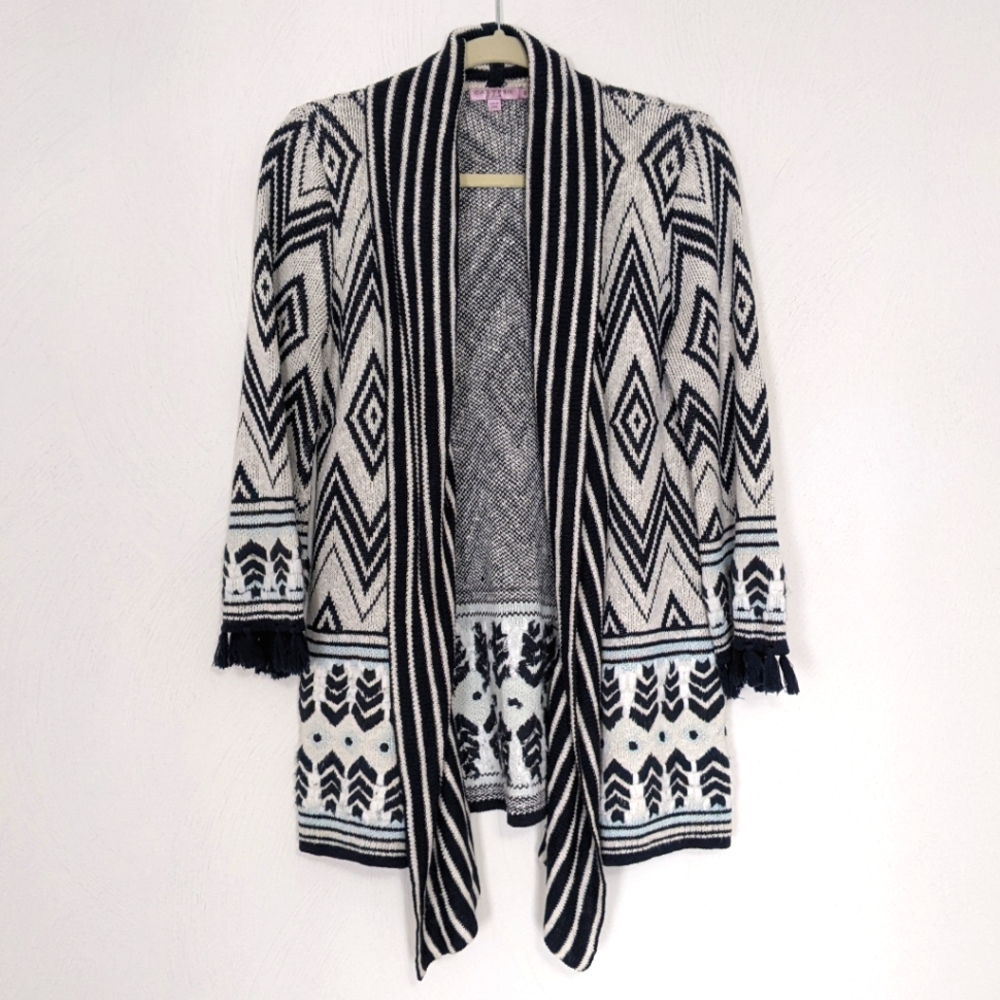 Calypso St. Barth Cotton Linen Blend Sweater - sz S